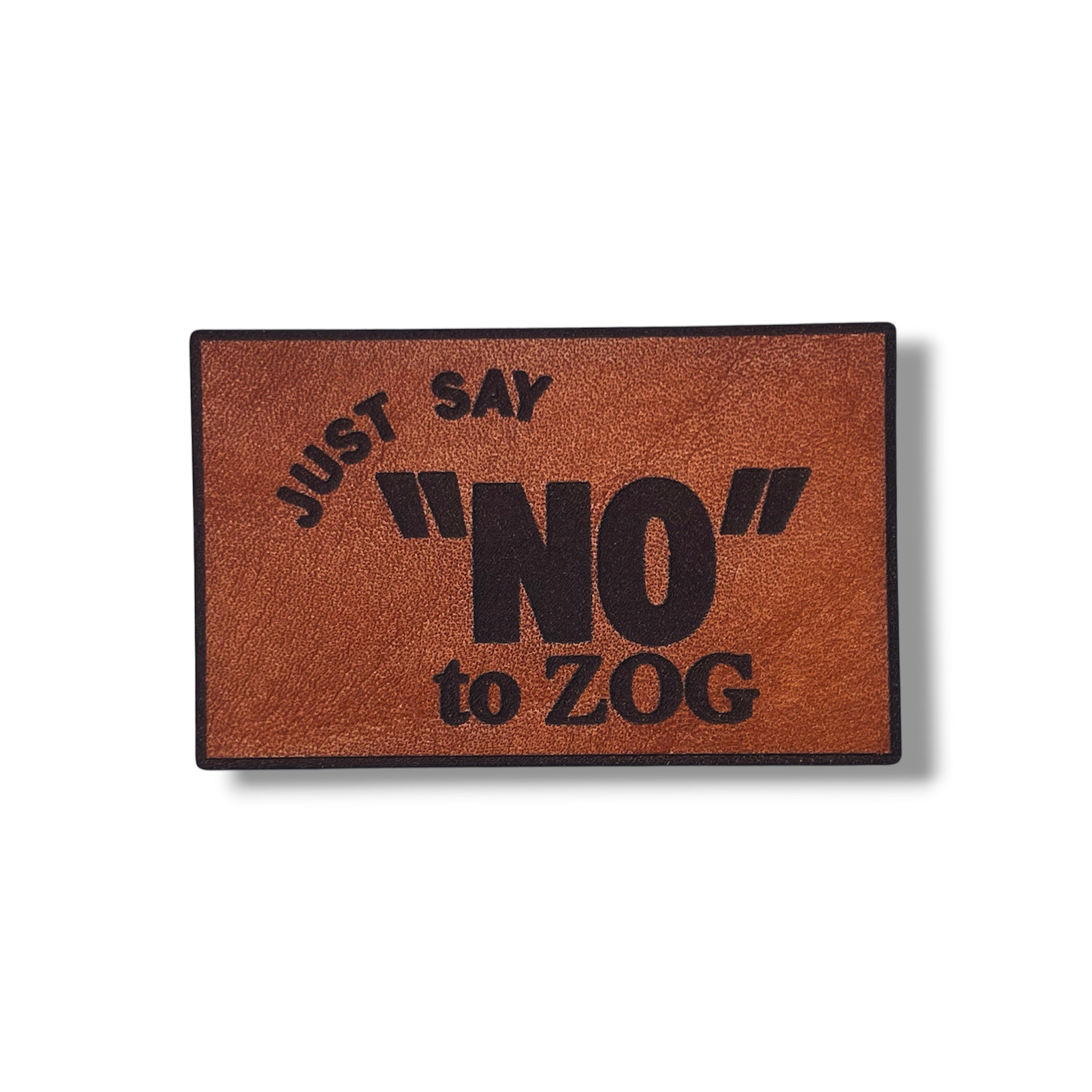 Just say NO!